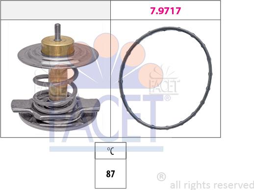 FACET 7.8442 - Termostat, rashladna tekućinu www.molydon.hr