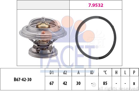 FACET 7.8280 - Termostat, rashladna tekućinu www.molydon.hr