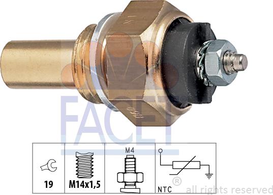FACET 7.3112 - Senzor, temperatura rashladne tekućinu www.molydon.hr
