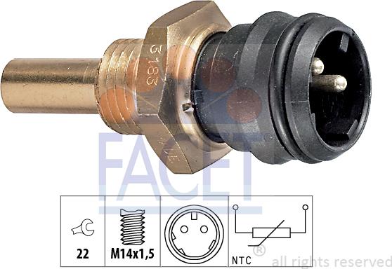 FACET 7.3183 - Senzor, temperatura rashladne tekućinu www.molydon.hr