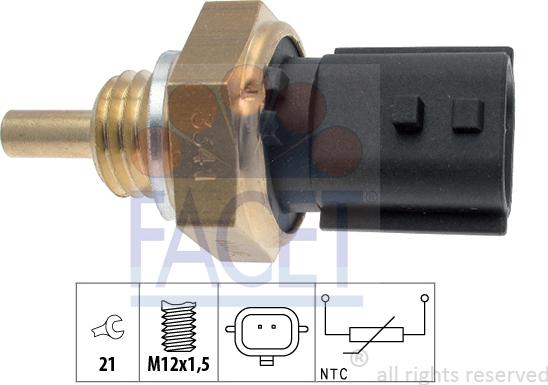 FACET 7.3341 - Senzor, temperatura rashladne tekućinu www.molydon.hr