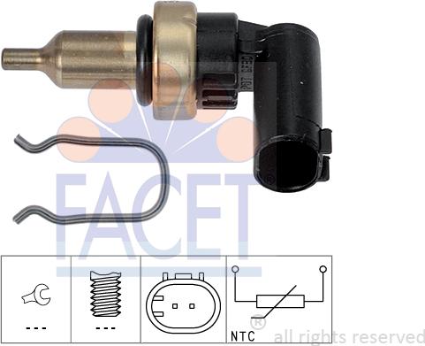 FACET 7.3343 - Senzor, temperatura rashladne tekućinu www.molydon.hr