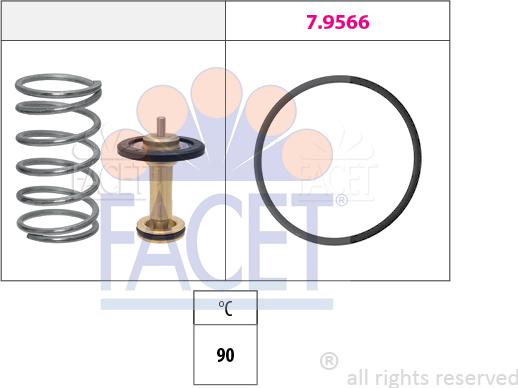 FACET 7.7945 - Termostat, rashladna tekućinu www.molydon.hr