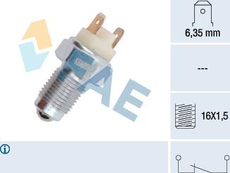 FAE 41060 - Prekidač, rikverc svjetlo www.molydon.hr
