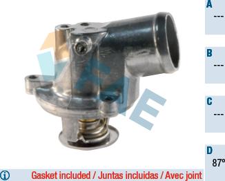 FAE 5345187 - Termostat, rashladna tekućinu www.molydon.hr