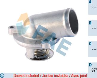 FAE 5345287 - Termostat, rashladna tekućinu www.molydon.hr