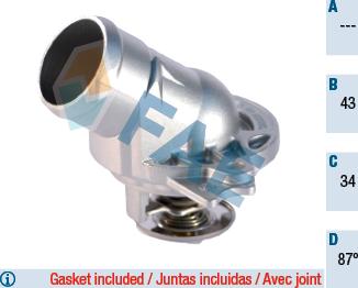 FAE 5323087 - Termostat, rashladna tekućinu www.molydon.hr