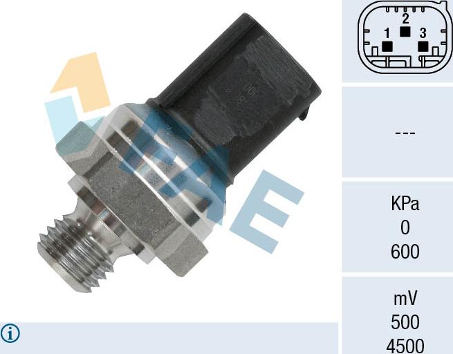 FAE 16155 - Senzor, pritisak Ispušnih plinova www.molydon.hr