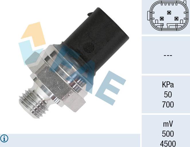 FAE 16157 - Senzor, pritisak Ispušnih plinova www.molydon.hr
