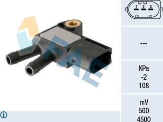 FAE 16116 - Senzor, pritisak Ispušnih plinova www.molydon.hr
