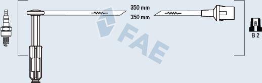 FAE 85052 - Set kablova za paljenje www.molydon.hr