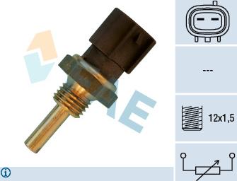 FAE 33580 - Senzor, temperatura rashladne tekućinu www.molydon.hr