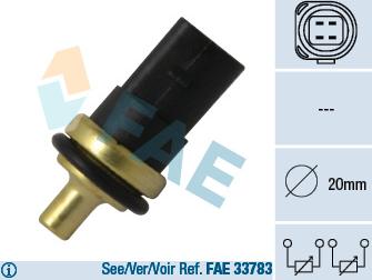 FAE 33781 - Senzor, temperatura rashladne tekućinu www.molydon.hr