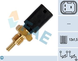 FAE 33724 - Senzor, temperatura rashladne tekućinu www.molydon.hr