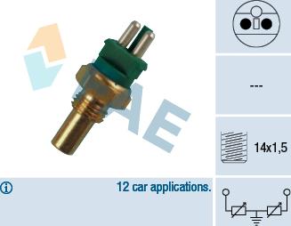 FAE 32510 - Senzor, temperatura rashladne tekućinu www.molydon.hr