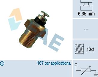 FAE 32110 - Senzor, temperatura rashladne tekućinu www.molydon.hr