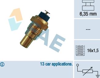 FAE 32210 - Senzor, temperatura rashladne tekućinu www.molydon.hr