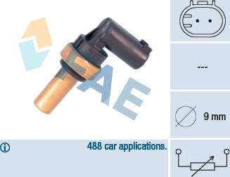 FAE 32710 - Senzor, temperatura rashladne tekućinu www.molydon.hr