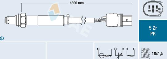 FAE 75098 - Lambda-sonda www.molydon.hr