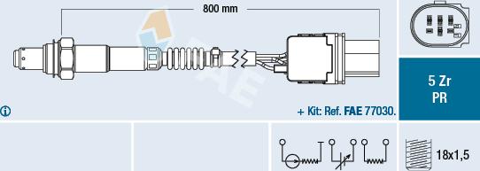 FAE 75051 - Lambda-sonda www.molydon.hr