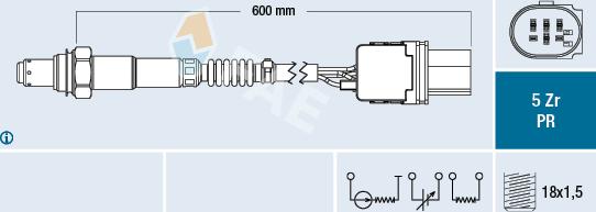 FAE 75063 - Lambda-sonda www.molydon.hr