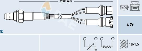 FAE 77639 - Lambda-sonda www.molydon.hr