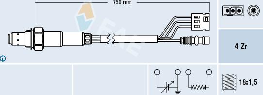 FAE 77380 - Lambda-sonda www.molydon.hr