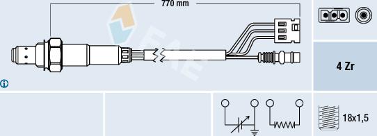 FAE 77379 - Lambda-sonda www.molydon.hr