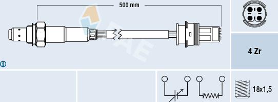 FAE 77273 - Lambda-sonda www.molydon.hr