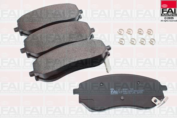FAI AutoParts BP441 - Komplet Pločica, disk-kočnica www.molydon.hr