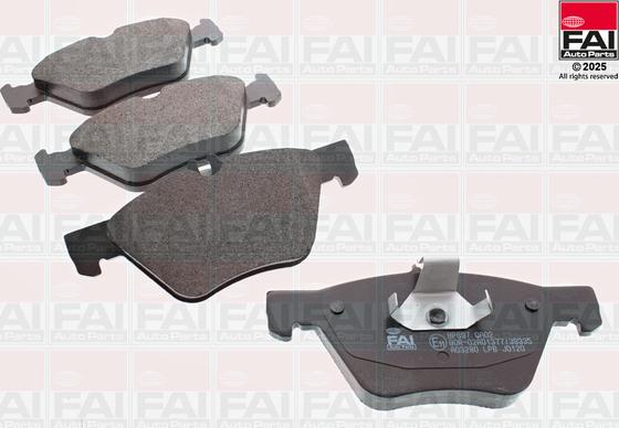 FAI AutoParts BP697 - Komplet Pločica, disk-kočnica www.molydon.hr