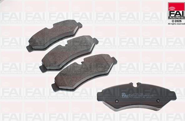 FAI AutoParts BP195 - Komplet Pločica, disk-kočnica www.molydon.hr