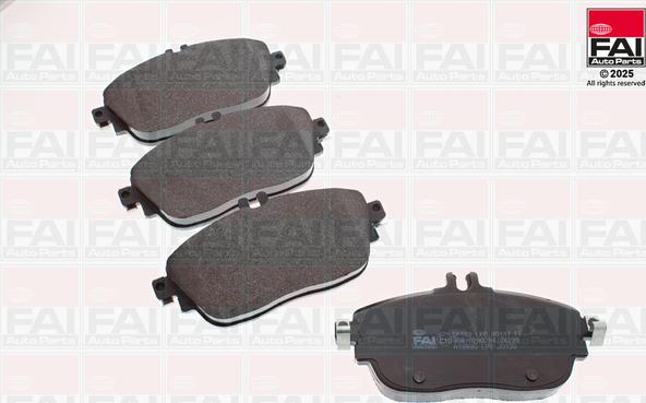 FAI AutoParts BP192 - Komplet Pločica, disk-kočnica www.molydon.hr
