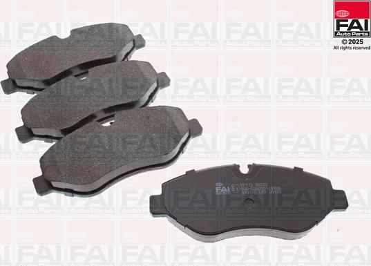 FAI AutoParts BP172 - Komplet Pločica, disk-kočnica www.molydon.hr