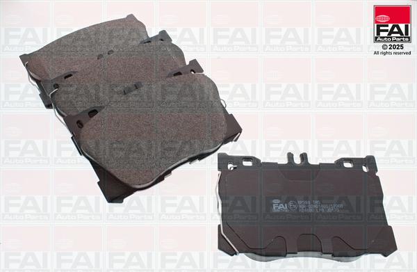 FAI AutoParts BP384 - Komplet Pločica, disk-kočnica www.molydon.hr