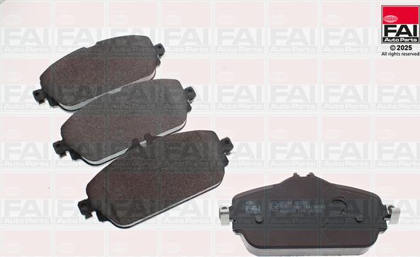 FAI AutoParts BP284 - Komplet Pločica, disk-kočnica www.molydon.hr