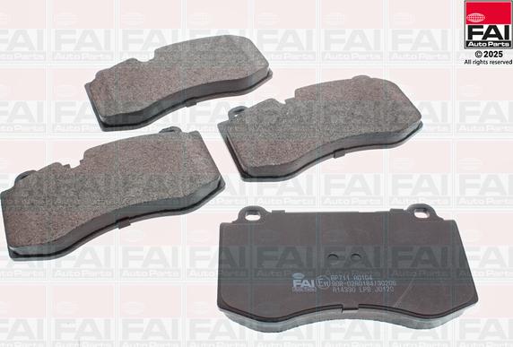 FAI AutoParts BP711 - Komplet Pločica, disk-kočnica www.molydon.hr