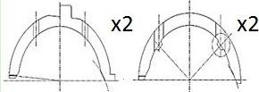 FAI AutoParts BT3011-STD - Odstojna Podloška, kolenasto osovina/radilica www.molydon.hr