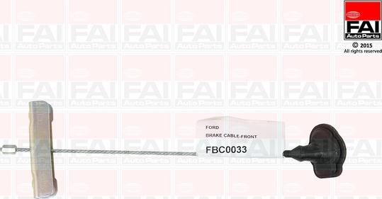 FAI AutoParts FBC0033 - Sajla ručne kočnice www.molydon.hr