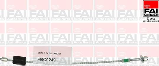 FAI AutoParts FBC0249 - Sajla ručne kočnice www.molydon.hr