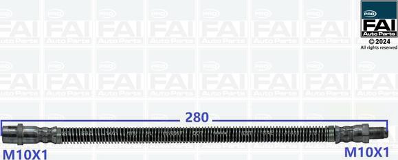 FAI AutoParts FPBH195 - Kočiono crijevo, lajtung www.molydon.hr