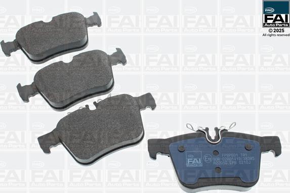 FAI AutoParts FPBP601 - Komplet Pločica, disk-kočnica www.molydon.hr