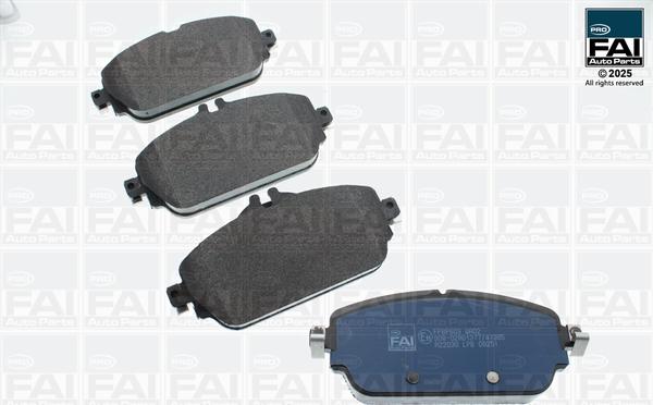FAI AutoParts FPBP603 - Komplet Pločica, disk-kočnica www.molydon.hr