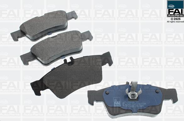 FAI AutoParts FPBP280 - Komplet Pločica, disk-kočnica www.molydon.hr