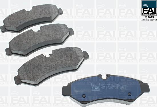FAI AutoParts FPBP710 - Komplet Pločica, disk-kočnica www.molydon.hr