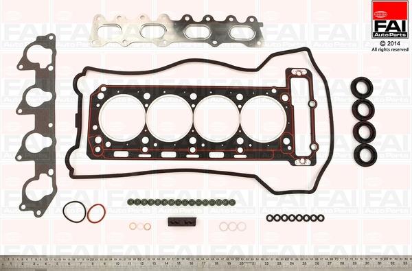 FAI AutoParts HS767 - Garnitura brtvi, glava cilindra www.molydon.hr