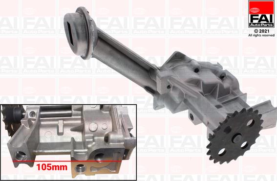 FAI AutoParts OP350 - Pumpa za ulje www.molydon.hr