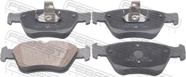 Febest 1601-210F - Komplet Pločica, disk-kočnica www.molydon.hr