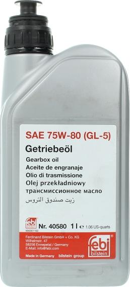 FEBI Bilstein 40580 - Ulje za mjenjač www.molydon.hr