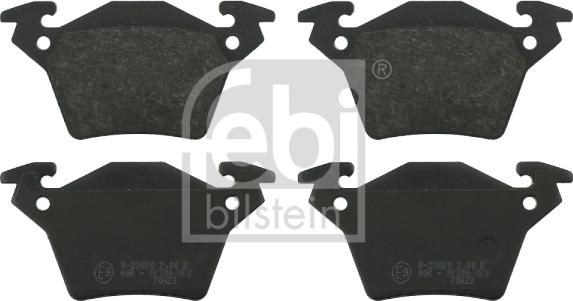 FEBI Bilstein 16255 - Komplet Pločica, disk-kočnica www.molydon.hr